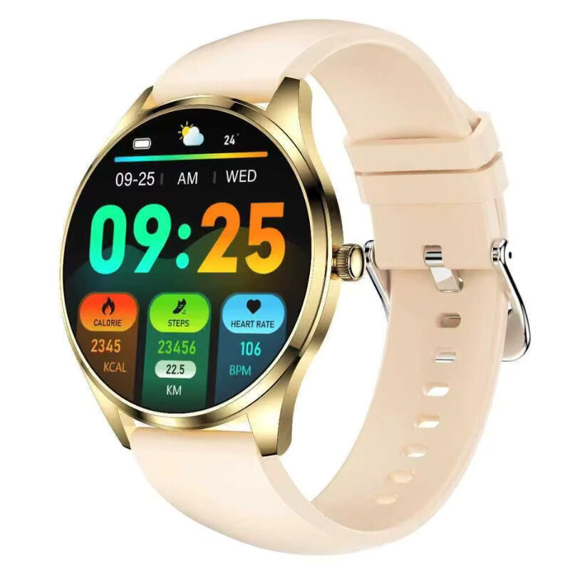 tn99-smartwatch-con-correa-de-silicona-dorado-pantalla-amoled-143-pulgadas