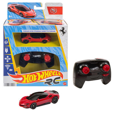 coche-radio-control-ferrari-sf90-hot-wheels