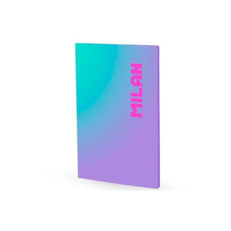 milan-libreta-encolada-a4-48h-papel-95gr-cuadricula-5x5-coleccion-sunset-lila