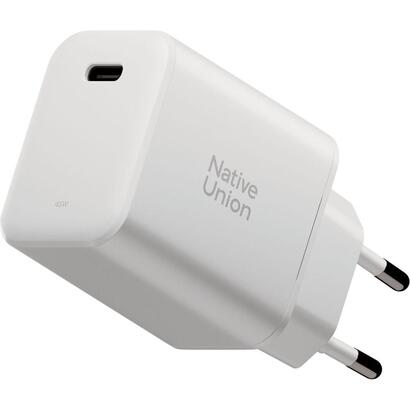 native-union-45w-usb-c-pd-fast-gan-wall-charger-white