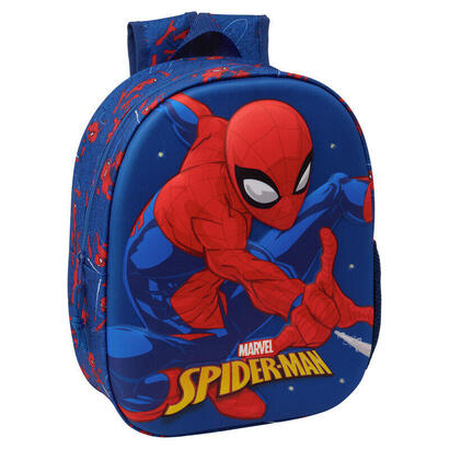 mochila-3d-led-spiderman-marvel-33cm