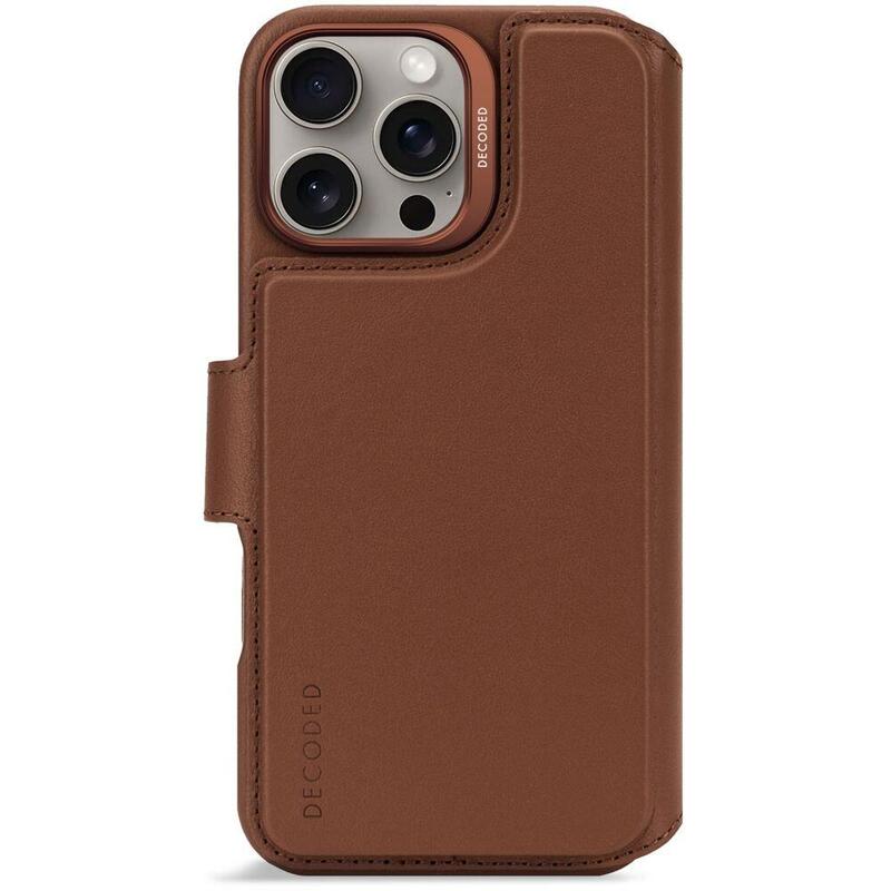 decoded-leather-detachable-wallet-funda-para-iphone-16-pro-max-175-cm-69-funda-cartera-marron