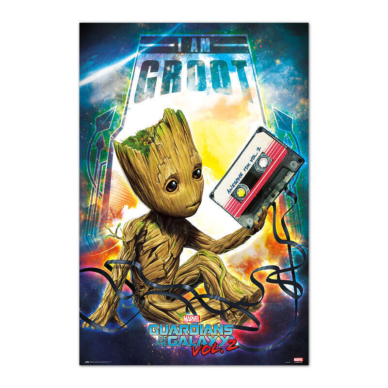 poster-groot-guardianes-de-la-galaxia-2-marvel