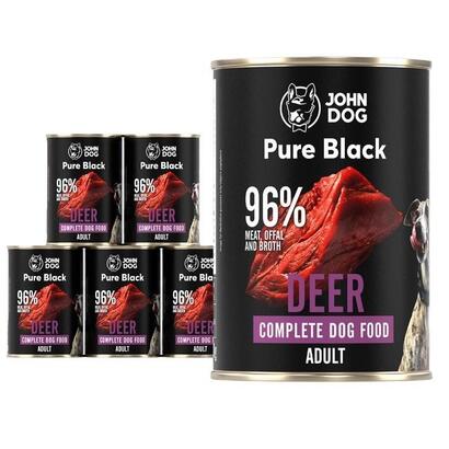 john-dog-pure-black-dorosly-jelen-karma-mokra-para-perro-400g6
