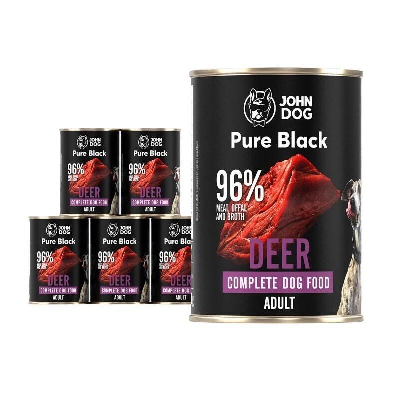 john-dog-pure-black-dorosly-jelen-karma-mokra-para-perro-400g6