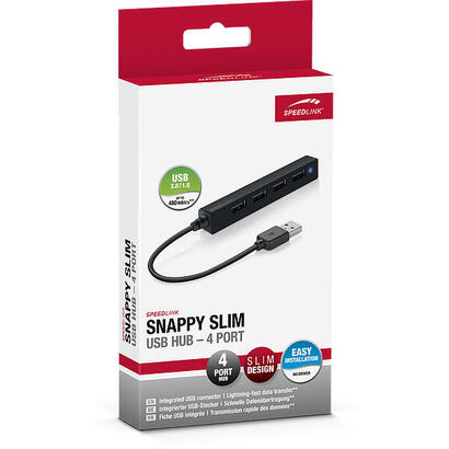 hub-speedlink-snappy-slim-usb-4-port-usb-20-passive-black