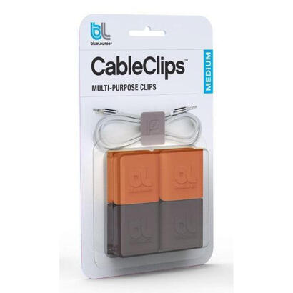 bluelounge-cableclip-abrazadera-para-cable-gris-naranja-4-piezas