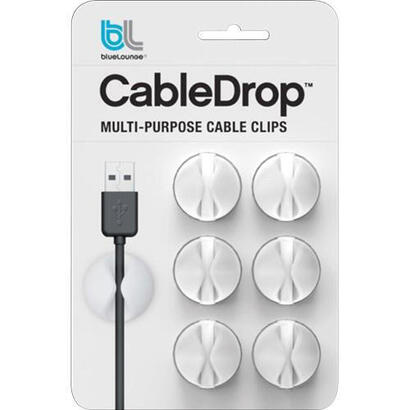 bluelounge-cabledrop-abrazadera-para-cable-blanco-6-piezas