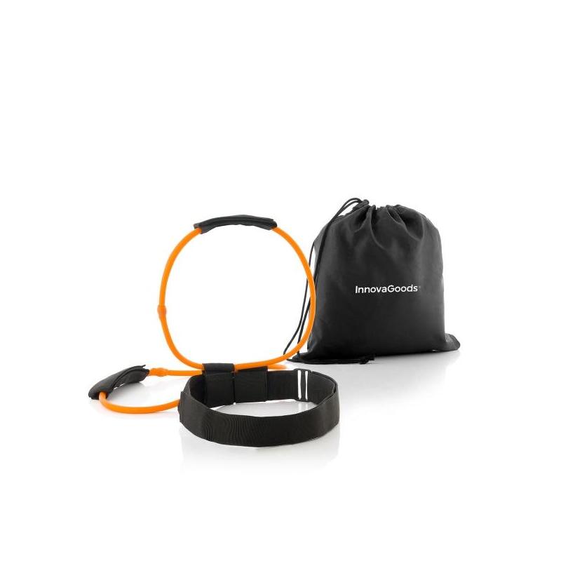 innovagoods-bootrainer-cinturon-con-bandas-elasticas-para-gluteos-resistencia-de-18kg-guia-de-ejercicios-