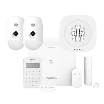 kit-axpro-868mhz-96-zonas-hikvision-panel-2-pircam-mando-teclado-lector-de-tags-contacto-sirena