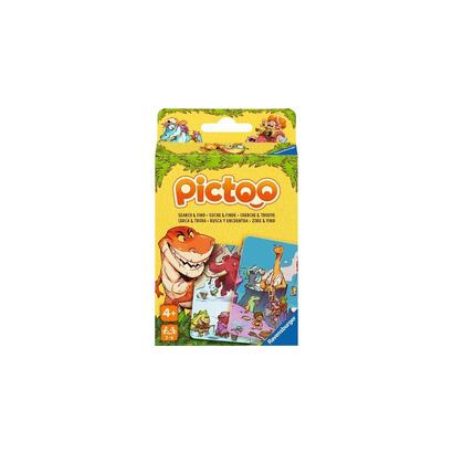 ravensburger-pictoo-dino-world-juego-de-cartas-23479