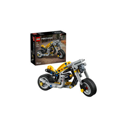 lego-42225-technic-moto-amarilla-juguete-de-construccion-42225
