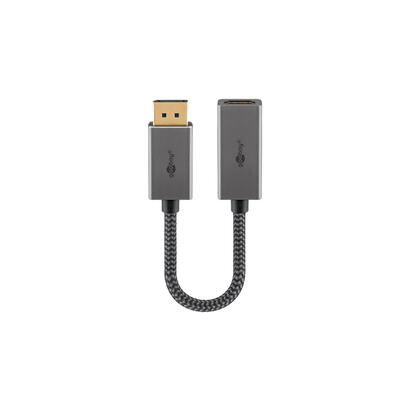 goobay-plus-displayport-hdmi-adaptadorcable-8k-60hz-gris-20cm-32-gbits-75272