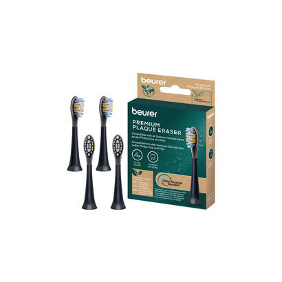 beurer-sc-premium-plaque-eraser-green-planet-accesorio-para-cepillo-negro-paquete-de-4-10522