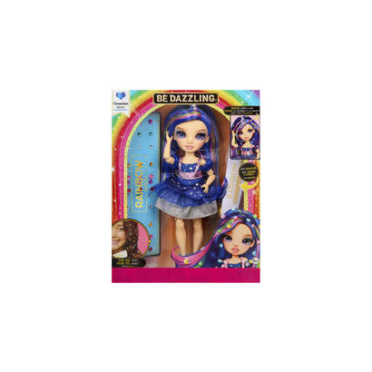 mga-entertainment-rainbow-high-be-dazzling-fashion-dolls-genevieve-bleue-muneca-597810-euc