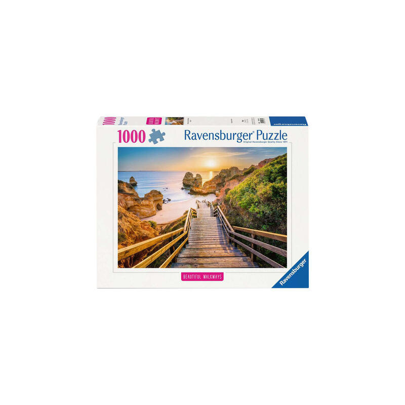 ravensburger-puzzle-hermosas-pasarelas-escaleras-de-madera-a-praio-do-camillo-1000-piezas-12001761