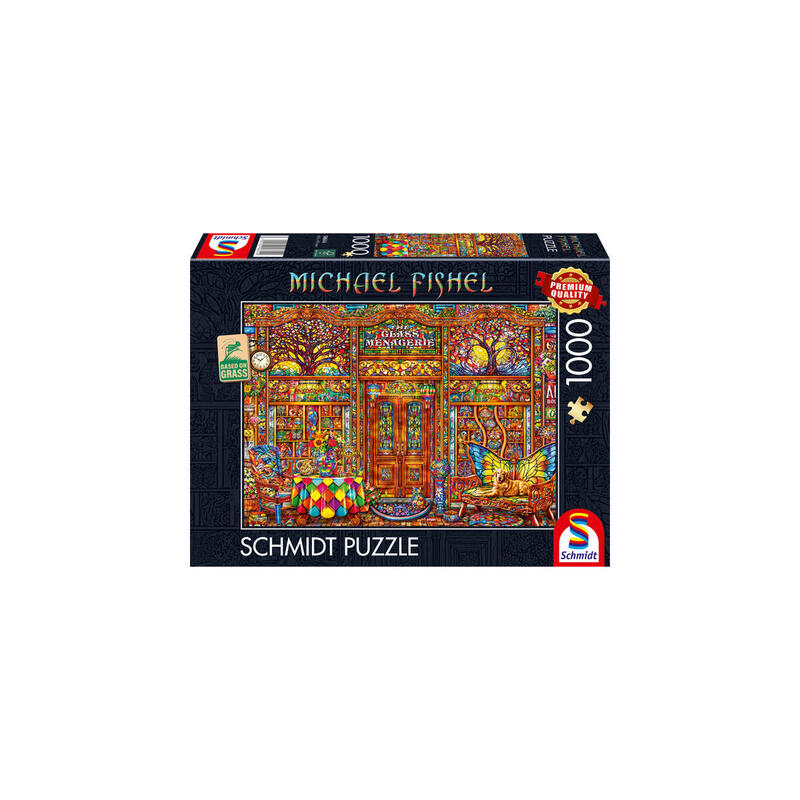 schmidt-spiele-michael-fishel-zoologico-de-cristal-rompecabezas-de-1000-piezas-58614