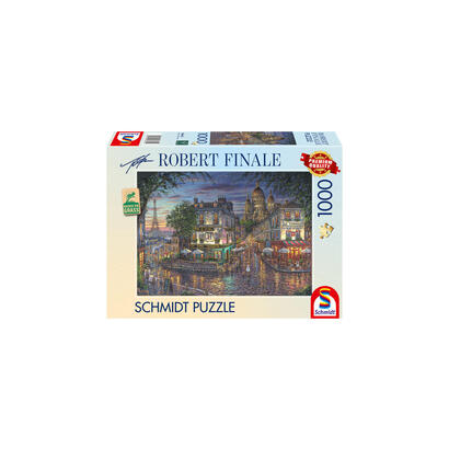 schmidt-spiele-robert-finale-montmatre-rompecabezas-de-1000-piezas-58645