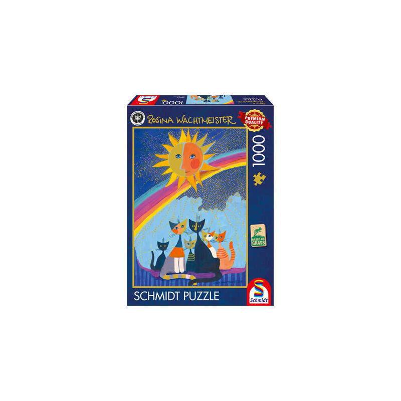 schmidt-spiele-rosina-wachtmeister-bajo-la-lluvia-dorada-rompecabezas-de-1000-piezas-58657
