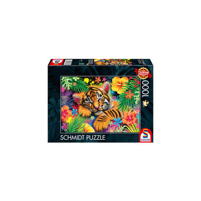 schmidt-spiele-puzzle-cachorro-tigre-1000-piezas-58889