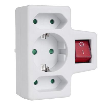 gniazdko-1x16a-2x25a-schuko-mce215-z-wlacznikiemwylacznikiem-maks-obciazenie-3680w-2x-wtyczka-euro-1x-schuko