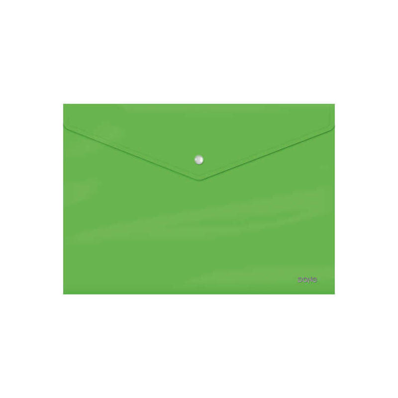 dohe-sobre-portadocumentos-tamaao-folio-cierre-de-broche-polipropileno-cristal-opaco-200-micras-verde