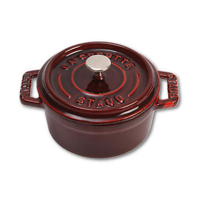 staub-mini-cocotte-10cm-rund-grenadine-gusseisen