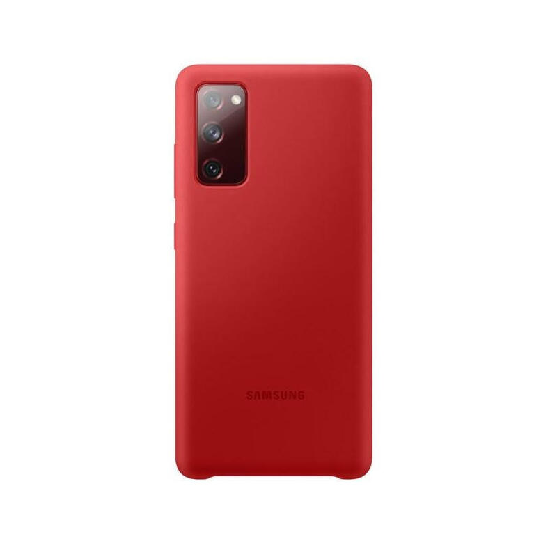silicone-cover-s20-fe-red