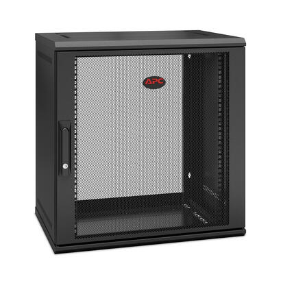 apc-netshelter-wx-12u-single-hinged-wall-mount-enclosure-400mm-deep-bastidor-de-pared-negro