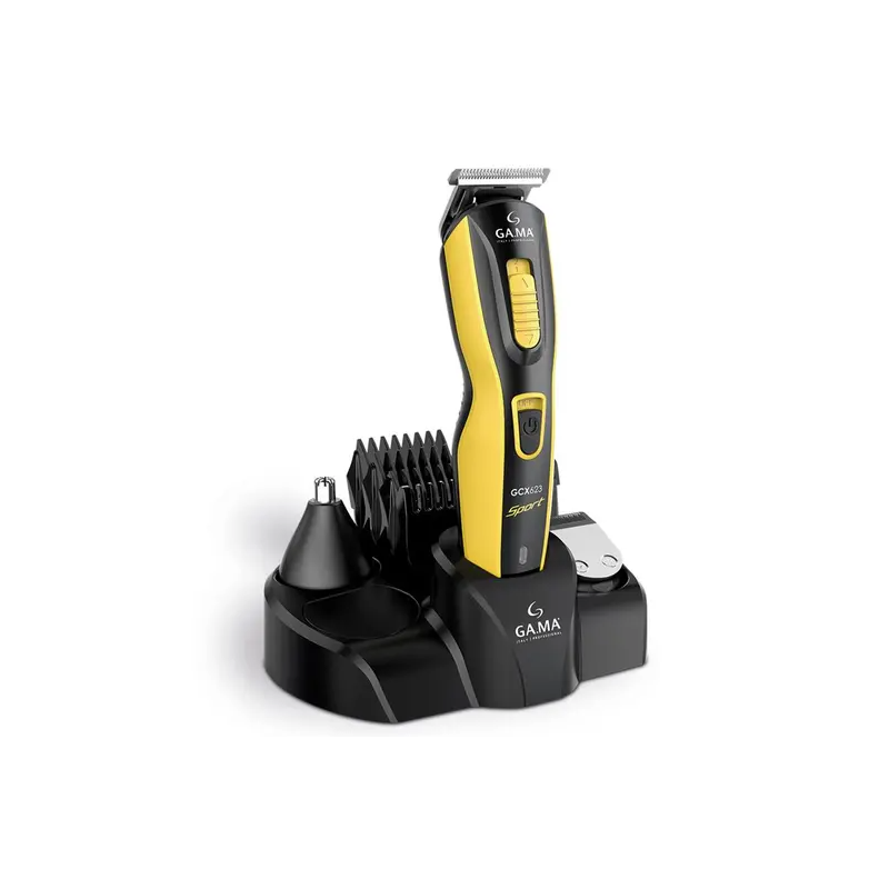 recortadora-deportiva-gama-gm3270-negro-amarillo