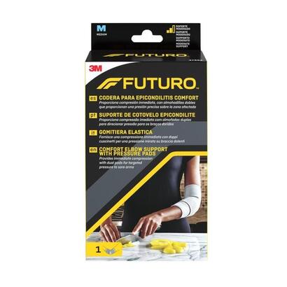 futuro-comfort-codera-para-epicondilitis-talla-m-254-279cm-transpirable-elastico-anatomico-gris