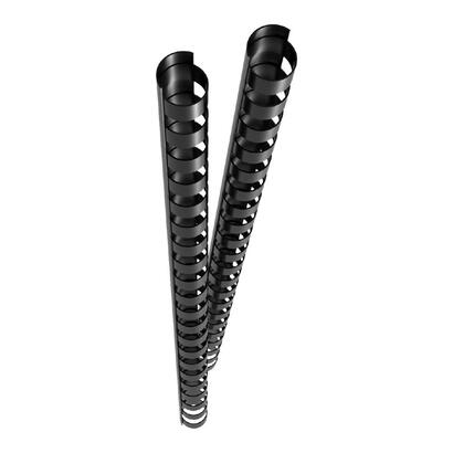 genie-spiralbinderucken-10mm-negro-25-mk