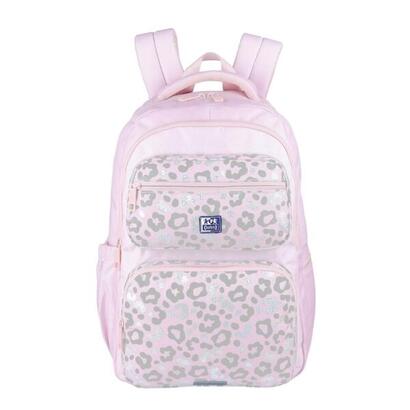 oxford-dream-tech-animal-print-mochila-escolar-25l-2-compartimentos-y-10-bolsillos-espalda-ergonomica-transpirable