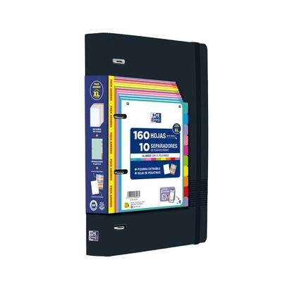 oxford-europeanbinder-live-go-xl-pack-con-carpeta-a4-con-recambio-de-160-hojas-cuadricula-5x5-10-separadores-de