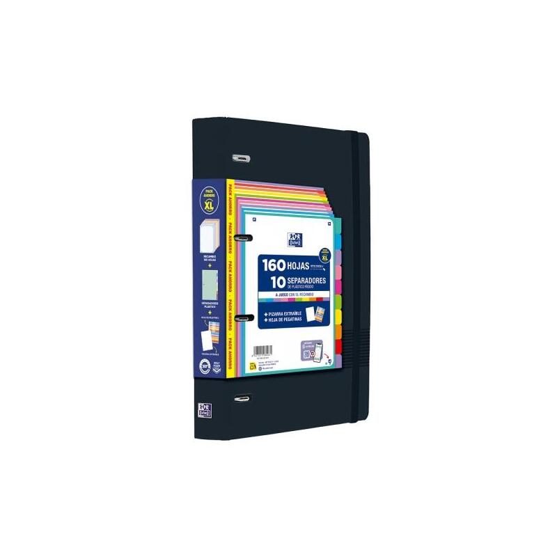 oxford-europeanbinder-live-go-xl-pack-con-carpeta-a4-con-recambio-de-160-hojas-cuadricula-5x5-10-separadores-de