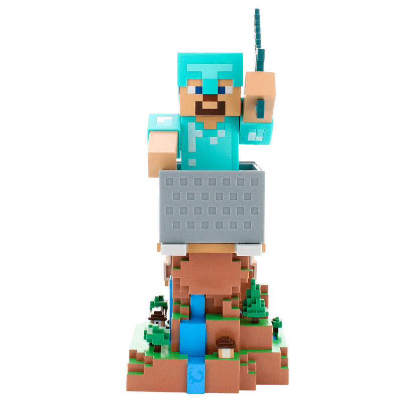 cable-guy-soporte-sujecion-diamond-steve-minecraft-20cm