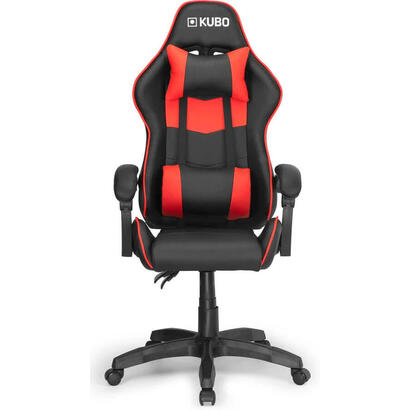 kubo-silla-gaming-con-reposabrazos-escritorio-nailon-altura-ajustable-360-color-rojo