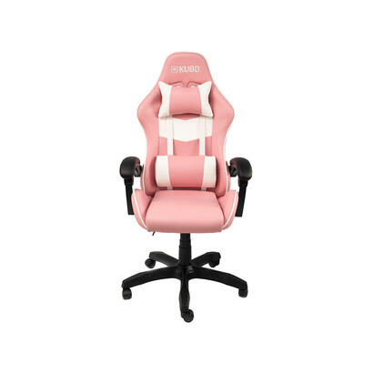 kubo-silla-gaming-con-reposabrazos-escritorio-nailon-altura-ajustable-360-color-rosa