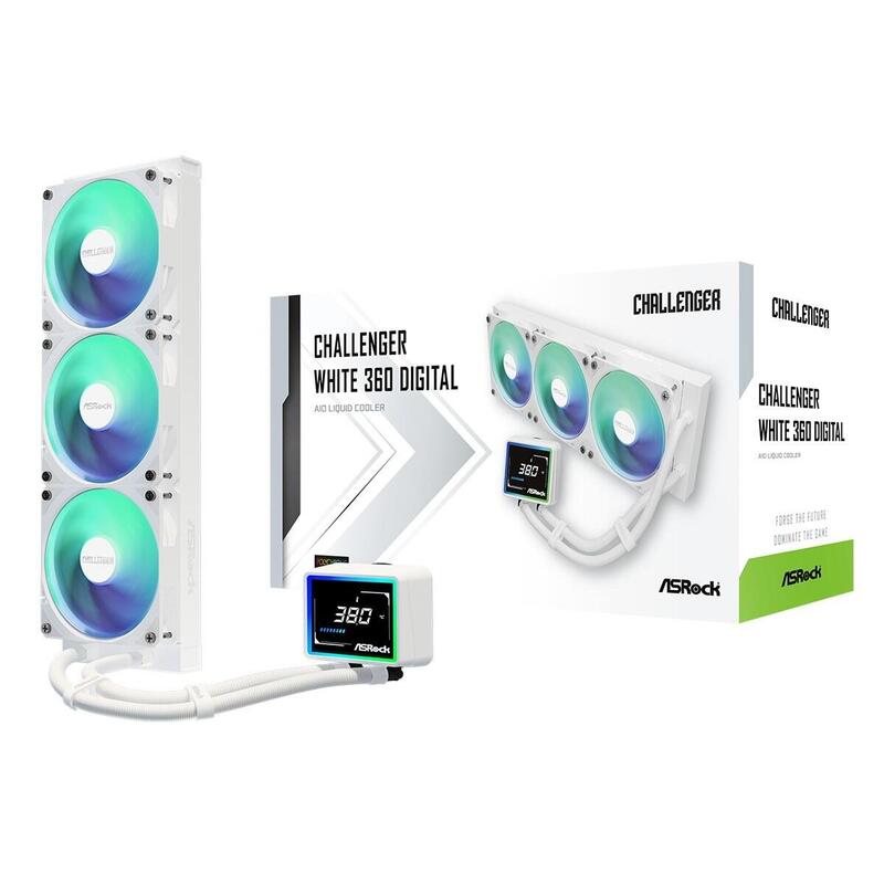 refrigerador-liquido-cpu-asrock-challenger-360-digital-argb-white