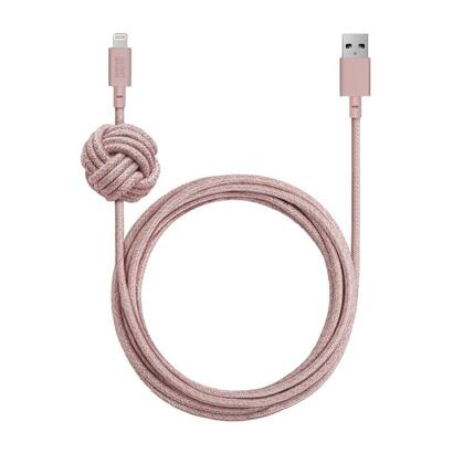 native-union-night-cable-usb-a-to-lightning-3m-rose