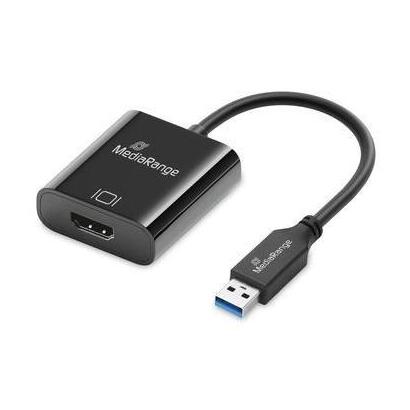 mediarange-mrcs232-adaptador-de-cable-de-video-02-m-usb-tipo-a-hdmi-negro