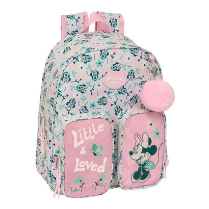 mochila-minty-minnie-disney-34cm-adaptable