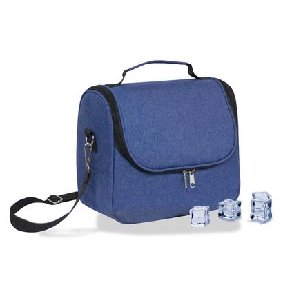 pack-de-2-unidades-nevera-tipo-bolsa-9-l-diseno-tejana-azul-con-ribete-y-asa-negro-26-x-15-x-25-cm