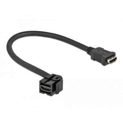 delock-keystone-modul-hdmi-buchse-110-hdmi-buchse-mit-cable-schwarz