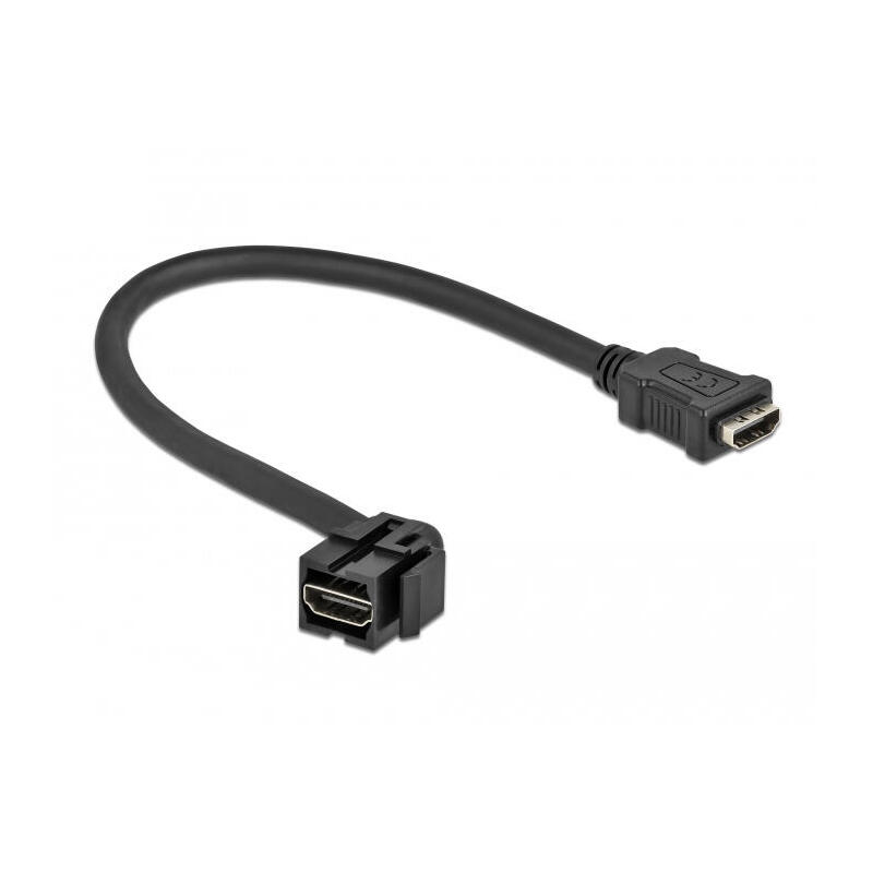 delock-keystone-modul-hdmi-buchse-110-hdmi-buchse-mit-cable-schwarz