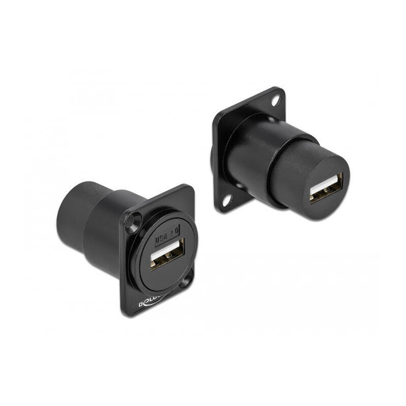 delock-d-typ-modul-usb-20-typ-a-buchse-zu-buchse