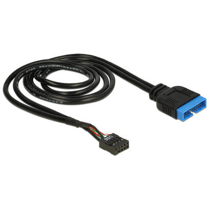 delock-cable-usb-20-pin-header-buchse-usb-30-pin-header-stecker-60cm