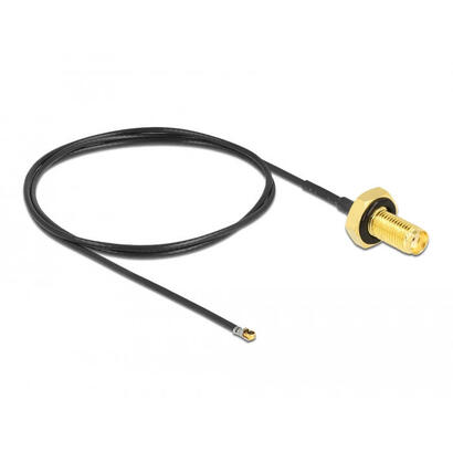 delock-antennencable-sma-buchse-zum-einbau-zu-mhf-4l-lk-stecker-137-50cm-gewindelnge-10mm-spritzwassergeschtzt