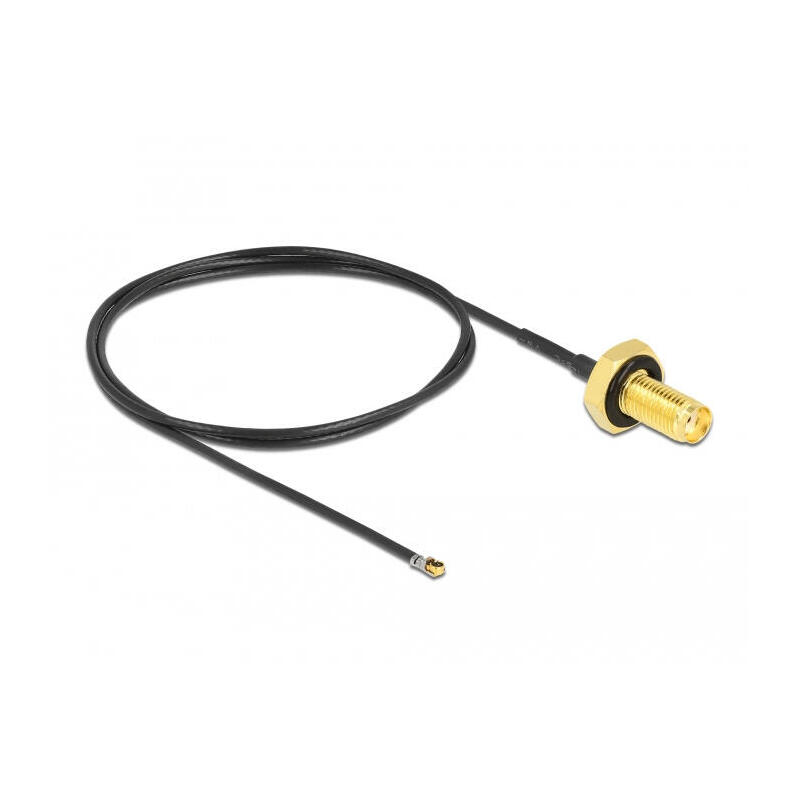 delock-antennencable-sma-buchse-zum-einbau-zu-mhf-4l-lk-stecker-137-50cm-gewindelnge-10mm-spritzwassergeschtzt