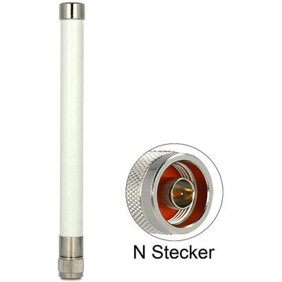 delock-wlan-80211-ac-a-b-g-n-antenne-n-stecker-45-70-dbi-22cm-omnidirektional-starr-outdoor-weiss